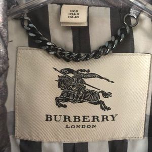 Authentic Burberry Leather Jacket